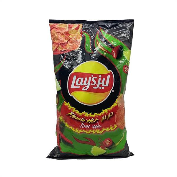 Lays Flamin Hot Lime Chips Imported